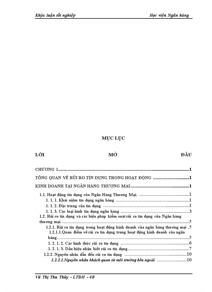 image for page Giải pháp phòng ngừa và hạn chế rủi ro tín dụng tại NHNo&PTNT chi nhánh Thanh Xuân