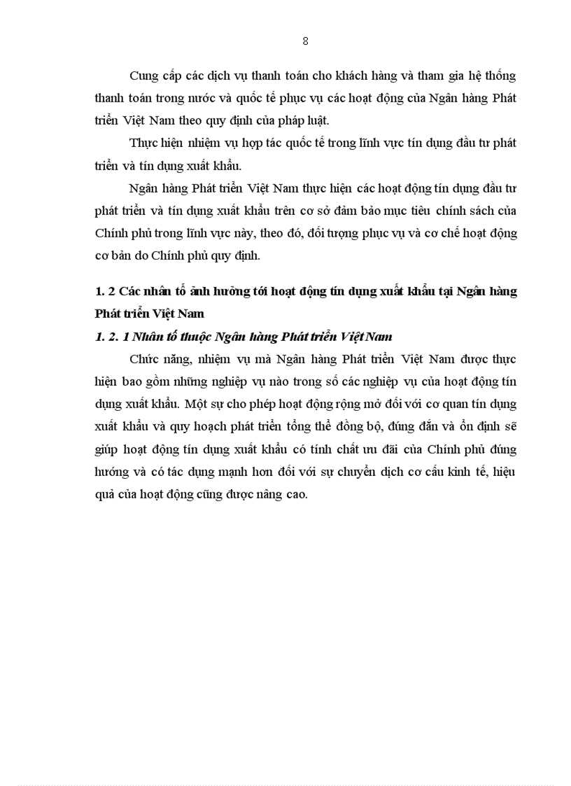 image for page Hoạt động tín dụng xuất khẩu tại ngân hàng phát triển việt nam