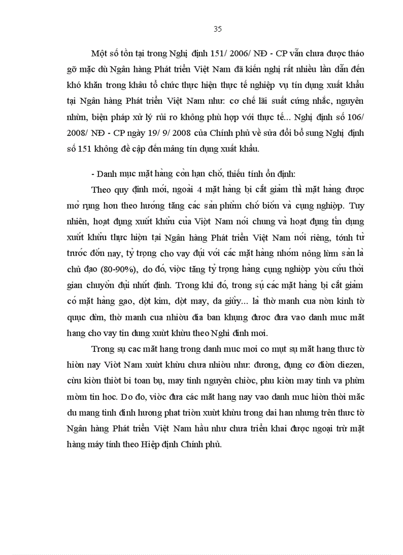 image for page Hoạt động tín dụng xuất khẩu tại ngân hàng phát triển việt nam