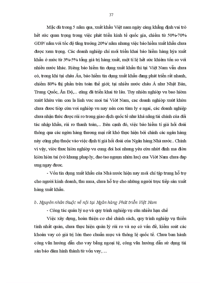 image for page Hoạt động tín dụng xuất khẩu tại ngân hàng phát triển việt nam