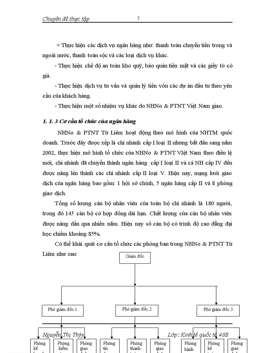 image for page Phát triển dịch vụ thanh toán quốc tế tại NHNo&PTNT Từ Liêm- Thực trạng và giải pháp
