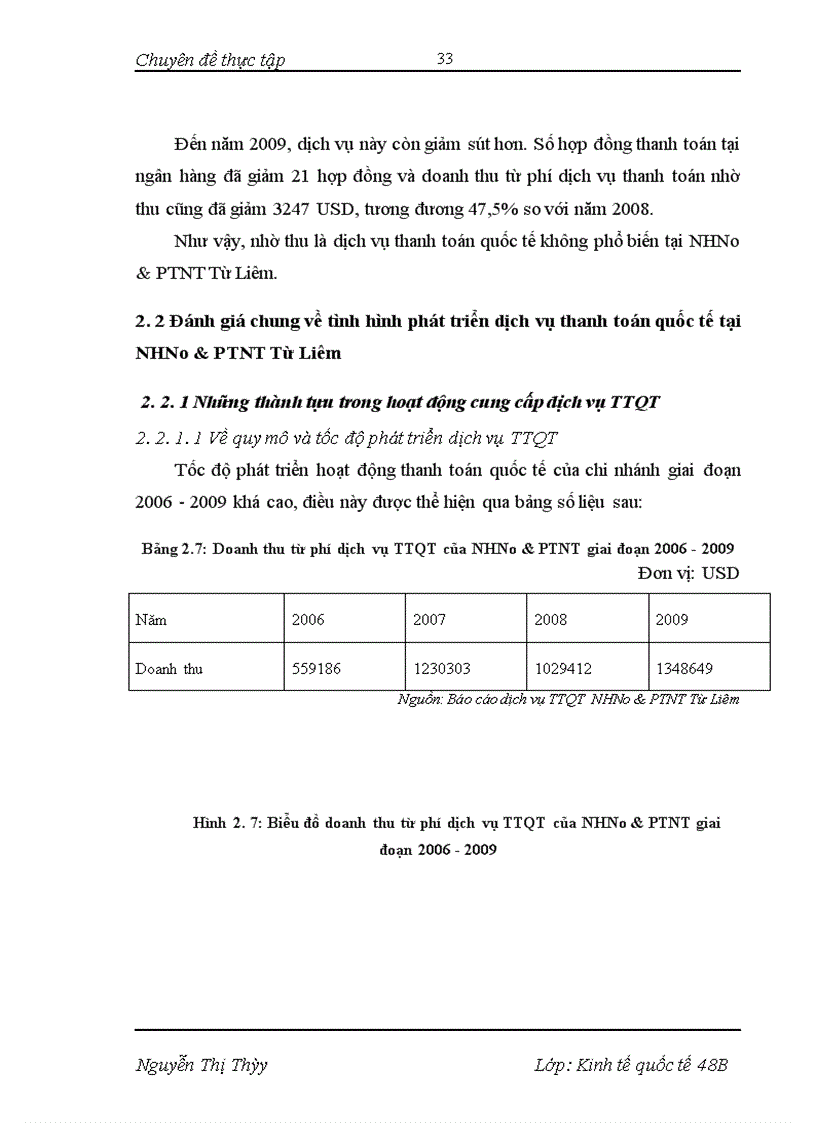 image for page Phát triển dịch vụ thanh toán quốc tế tại NHNo&PTNT Từ Liêm- Thực trạng và giải pháp