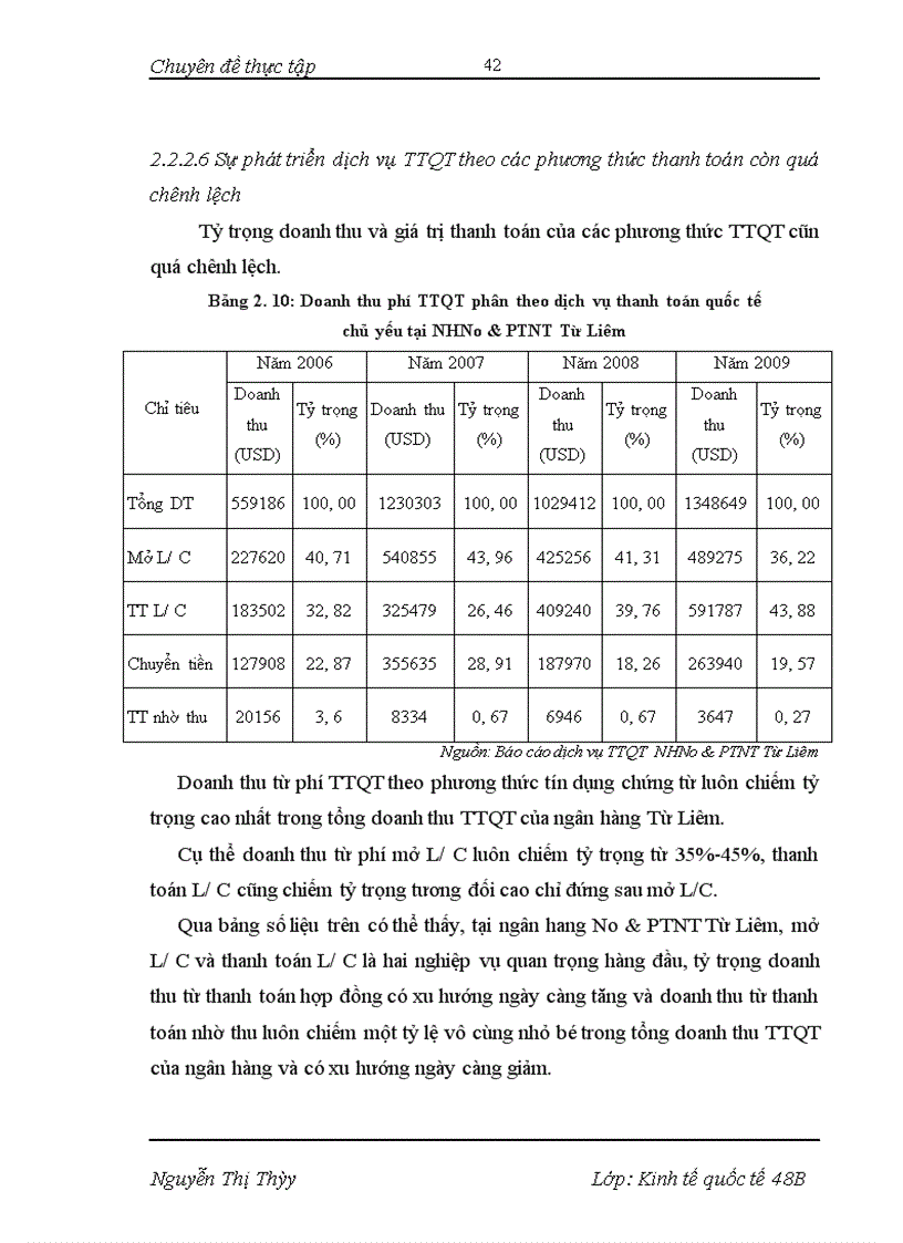 image for page Phát triển dịch vụ thanh toán quốc tế tại NHNo&PTNT Từ Liêm- Thực trạng và giải pháp