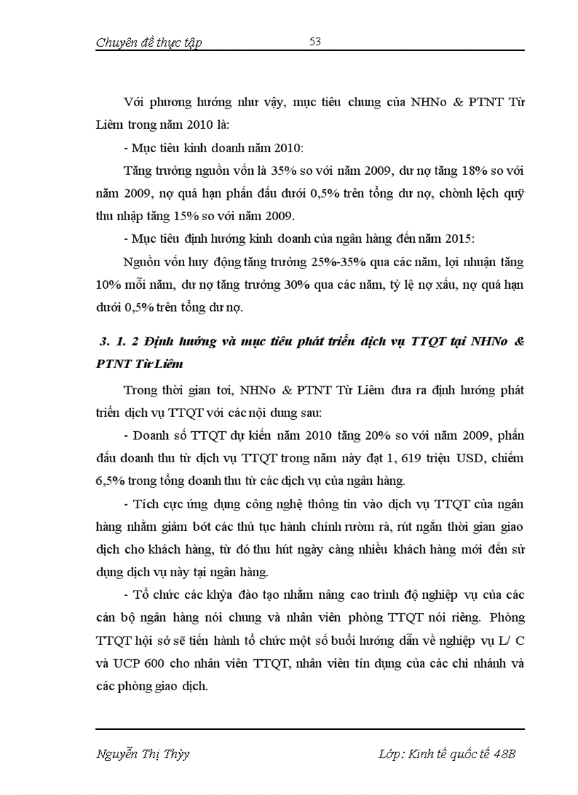 image for page Phát triển dịch vụ thanh toán quốc tế tại NHNo&PTNT Từ Liêm- Thực trạng và giải pháp