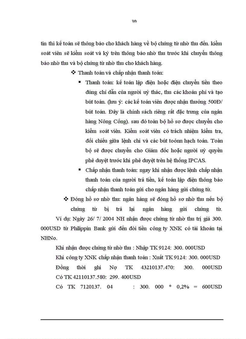 image for page Giải pháp nhằm nâng cao hiệu quả của hoạt động thanh toán quốc tế tại ngân hàng nông nghiệp và phát triển nông thôn tỉnh Thanh Hoá - chi nhánh Nông Cống