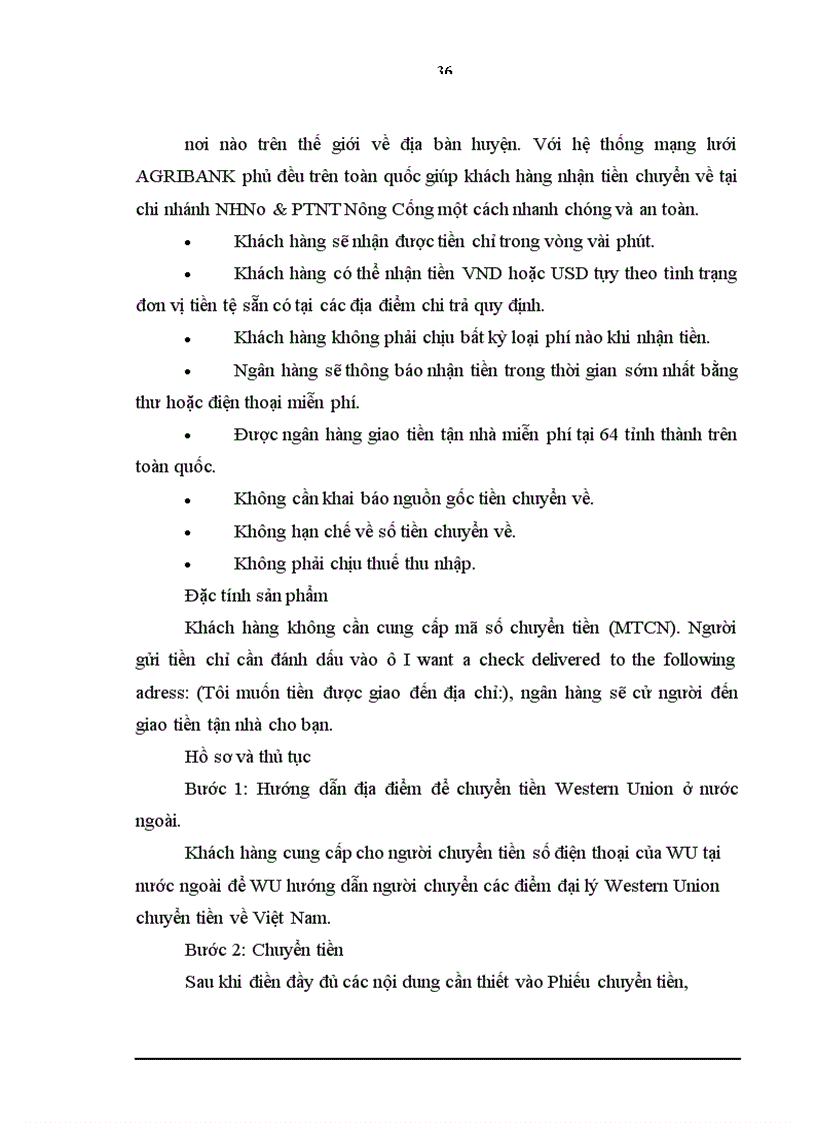 image for page Giải pháp nhằm nâng cao hiệu quả của hoạt động thanh toán quốc tế tại ngân hàng nông nghiệp và phát triển nông thôn tỉnh Thanh Hoá - chi nhánh Nông Cống