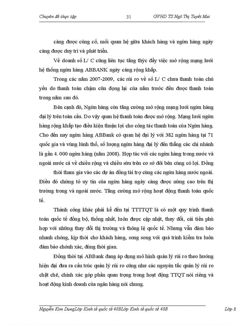 image for page Giải pháp phòng ngừa và hạn chế rủi ro trong thanh toán quốc tế tín dụng theo phương thức tín dụng chứng từ tại Ngân hàng TMCP An Bình