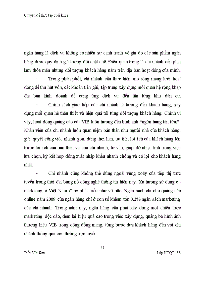 image for page Hoàn thiện hệ thống thanh toán quốc tế của ngân hàng VIB Bank Hoàn Kiếm