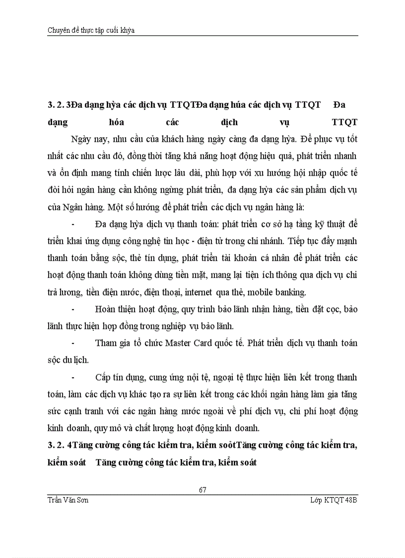 image for page Hoàn thiện hệ thống thanh toán quốc tế của ngân hàng VIB Bank Hoàn Kiếm