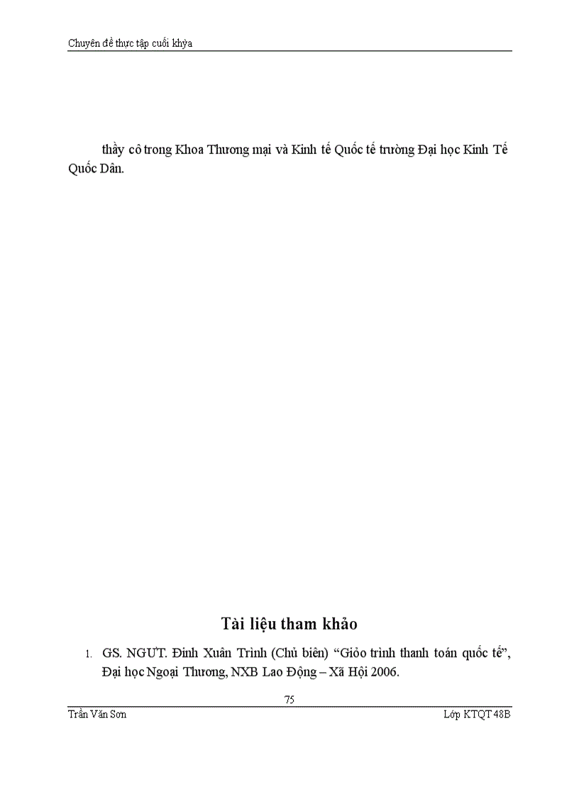 image for page Hoàn thiện hệ thống thanh toán quốc tế của ngân hàng VIB Bank Hoàn Kiếm