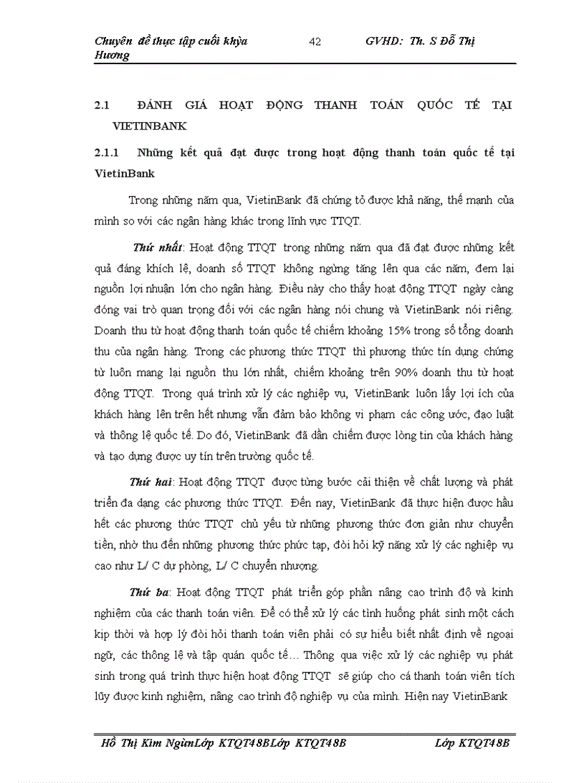 image for page Hoạt động thanh toán quốc tế tại Ngân hàng Thương mại cổ phần Công Thương Việt Nam