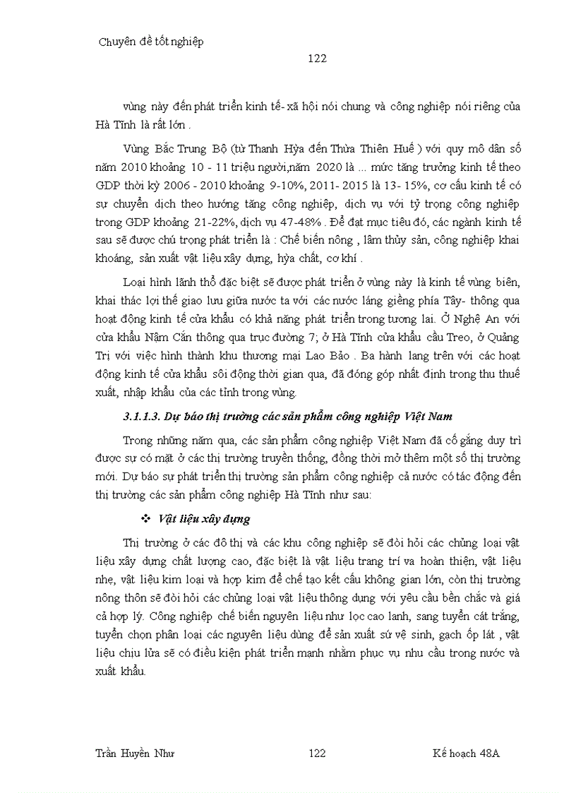 image for page Phương hướng phát triển công nghiệp Hà Tĩnh đến năm 2020