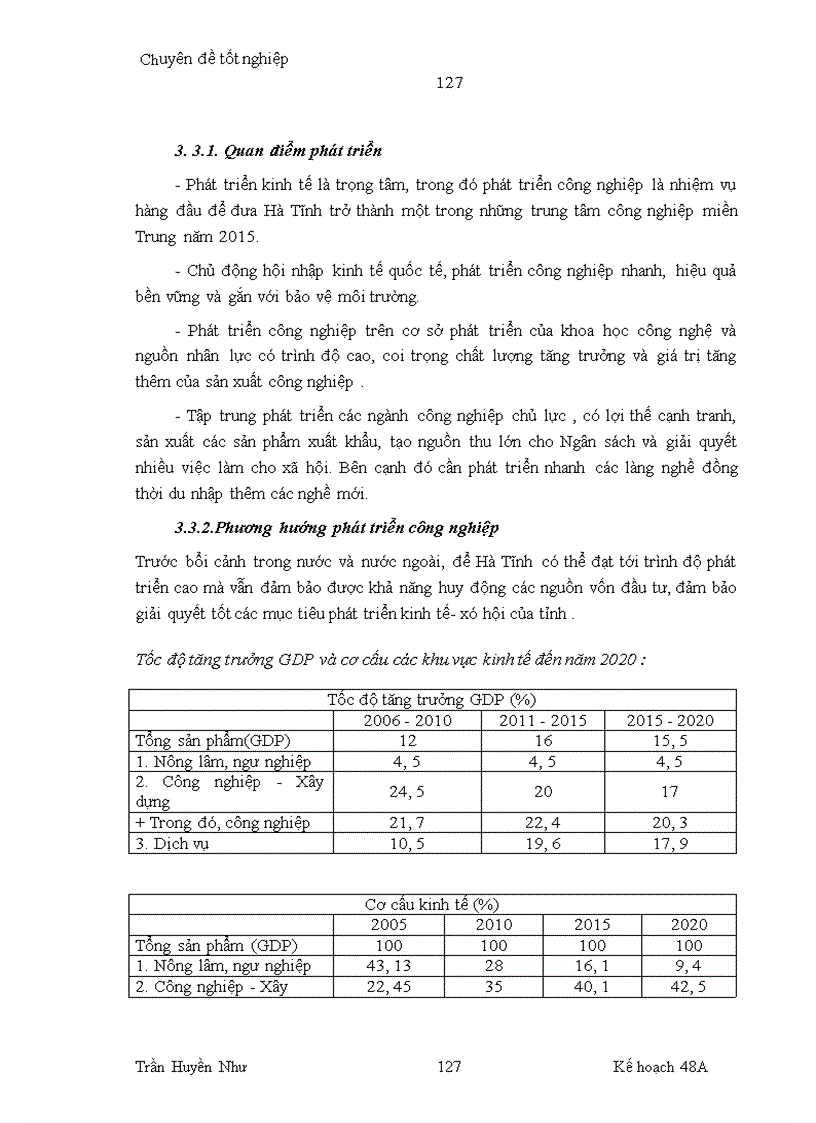 image for page Phương hướng phát triển công nghiệp Hà Tĩnh đến năm 2020