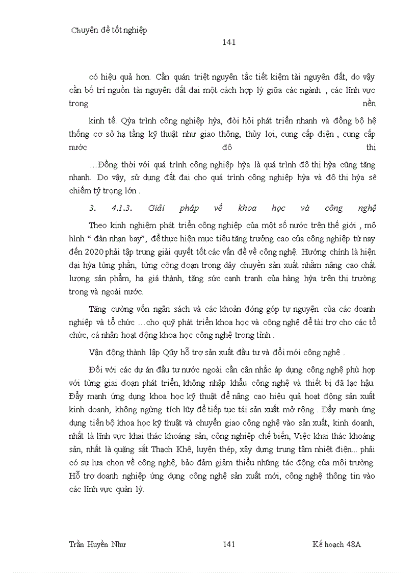 image for page Phương hướng phát triển công nghiệp Hà Tĩnh đến năm 2020