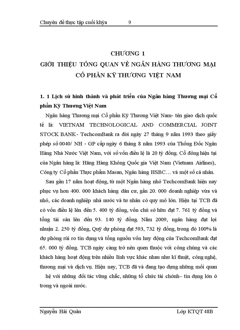 image for page Quản lý rủi ro trong hoạt động thanh toán quốc tế theo phương thức tín dụng chứng từ tại Hội sở Ngân hàng Thương mại Cổ phần Kỹ Thương Việt Nam