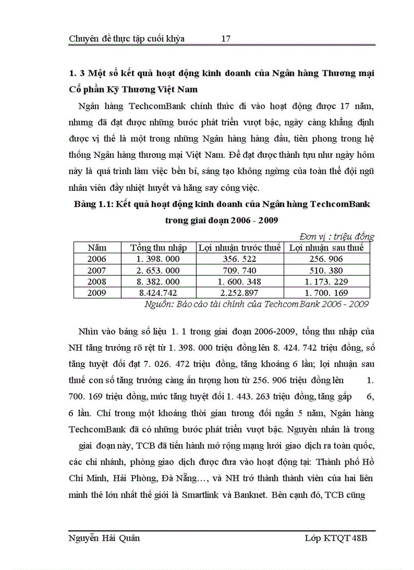 image for page Quản lý rủi ro trong hoạt động thanh toán quốc tế theo phương thức tín dụng chứng từ tại Hội sở Ngân hàng Thương mại Cổ phần Kỹ Thương Việt Nam
