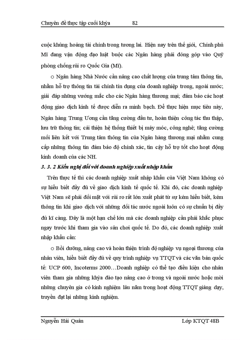 image for page Quản lý rủi ro trong hoạt động thanh toán quốc tế theo phương thức tín dụng chứng từ tại Hội sở Ngân hàng Thương mại Cổ phần Kỹ Thương Việt Nam