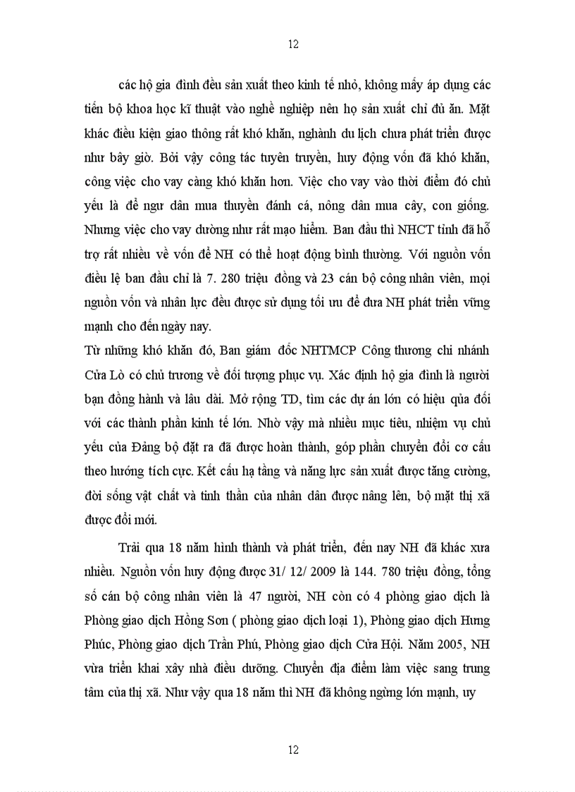 image for page Phát triển hoạt động thanh toán quốc tế tại Ngân hàng Công Thương Chi nhánh Cửa Lò