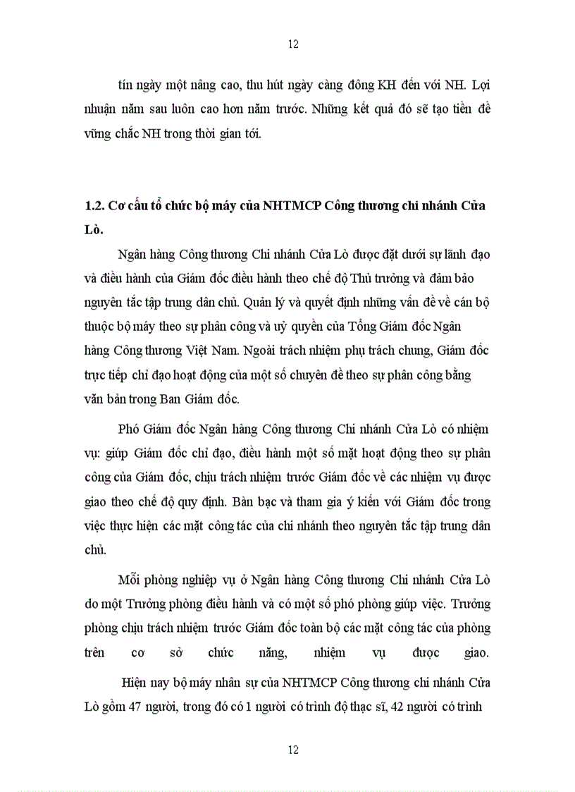 image for page Phát triển hoạt động thanh toán quốc tế tại Ngân hàng Công Thương Chi nhánh Cửa Lò