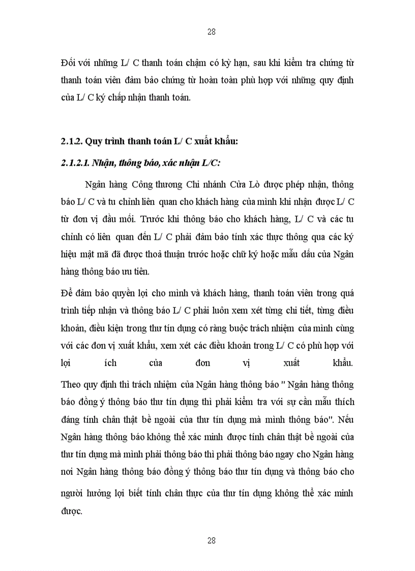 image for page Phát triển hoạt động thanh toán quốc tế tại Ngân hàng Công Thương Chi nhánh Cửa Lò