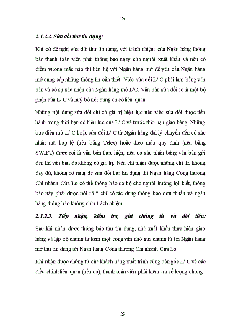 image for page Phát triển hoạt động thanh toán quốc tế tại Ngân hàng Công Thương Chi nhánh Cửa Lò