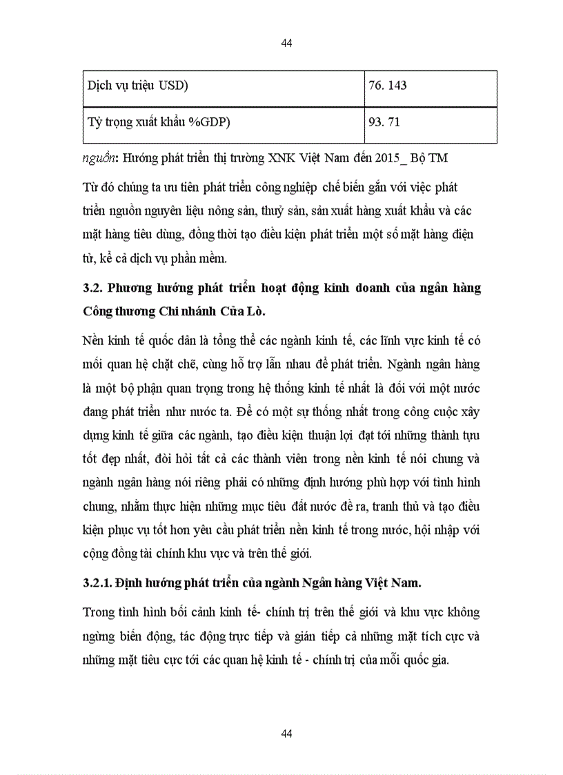 image for page Phát triển hoạt động thanh toán quốc tế tại Ngân hàng Công Thương Chi nhánh Cửa Lò