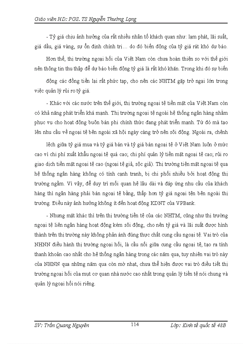 image for page Quản lý rủi ro tỷ giá VPBank – chi nhánh Đông Anh