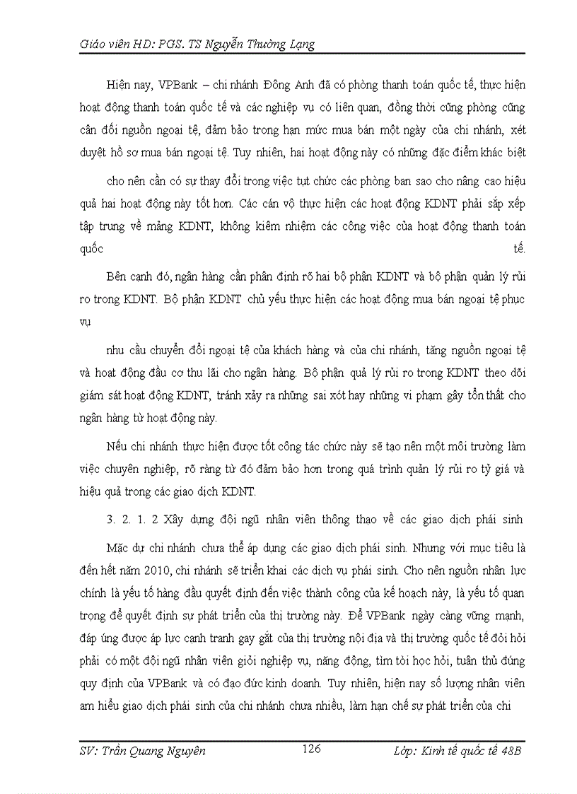 image for page Quản lý rủi ro tỷ giá VPBank – chi nhánh Đông Anh