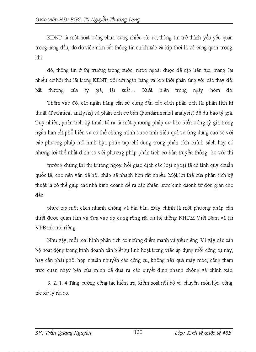 image for page Quản lý rủi ro tỷ giá VPBank – chi nhánh Đông Anh