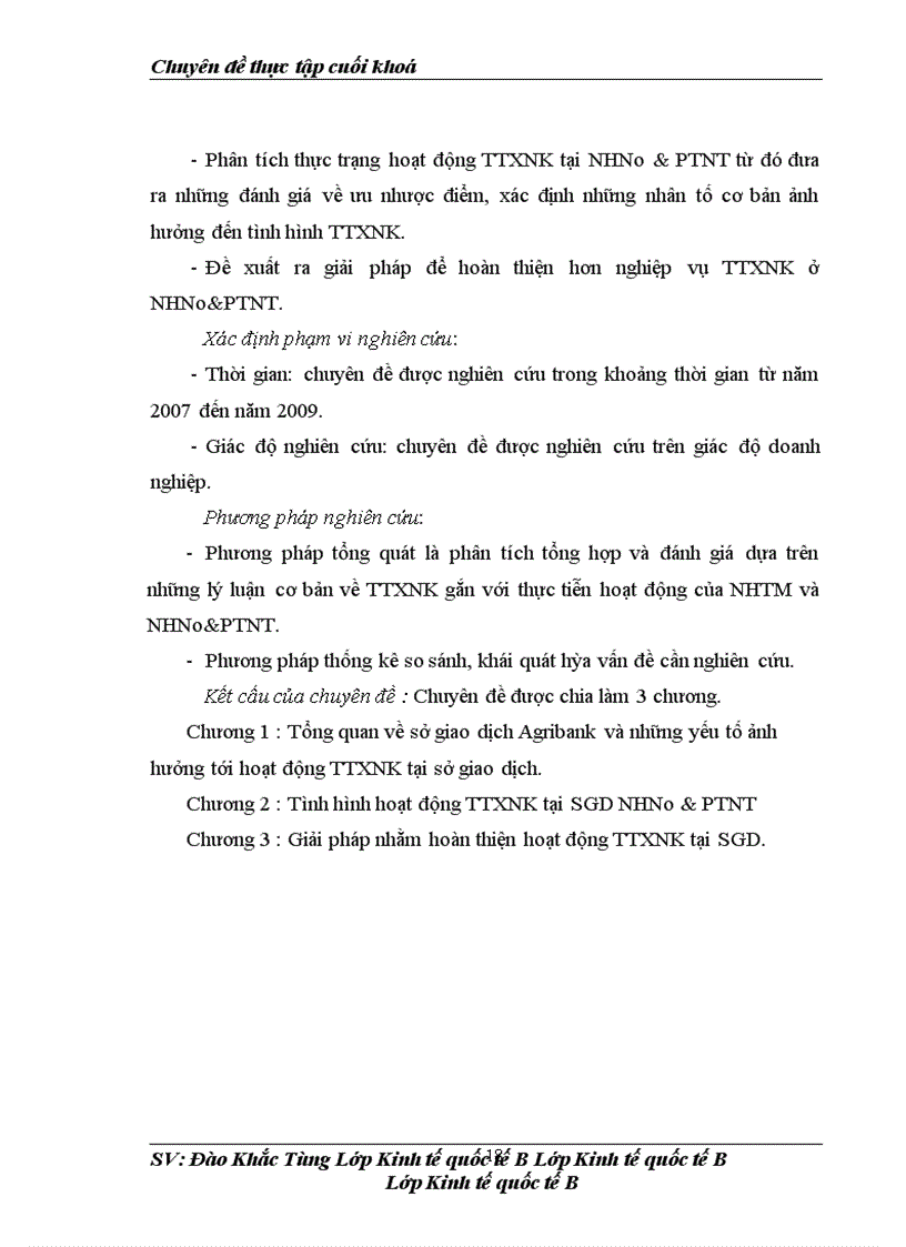 image for page Tình hình hoạt động thanh toán xuất nhập khẩu tại Sở giao dịch Ngân hàng Nông nghiệp và Phát triển Nông thôn Việt Nam (Agribank)