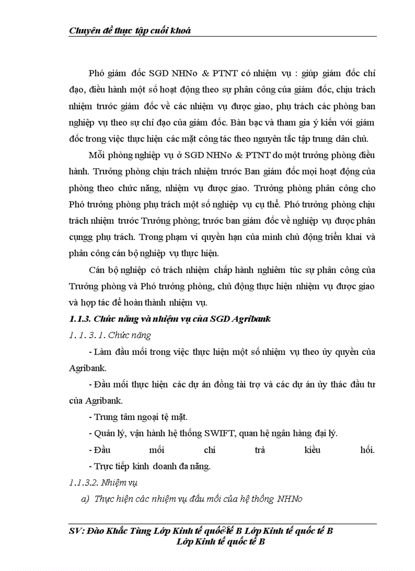 image for page Tình hình hoạt động thanh toán xuất nhập khẩu tại Sở giao dịch Ngân hàng Nông nghiệp và Phát triển Nông thôn Việt Nam (Agribank)
