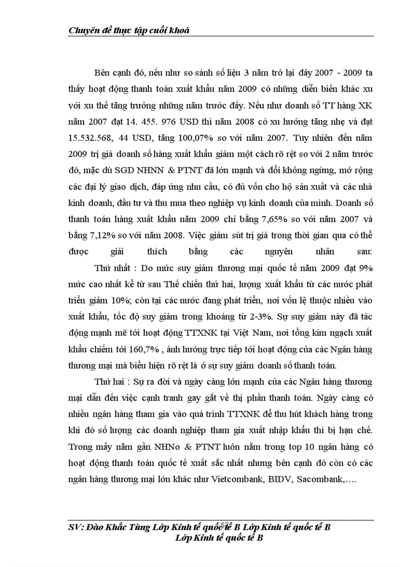 image for page Tình hình hoạt động thanh toán xuất nhập khẩu tại Sở giao dịch Ngân hàng Nông nghiệp và Phát triển Nông thôn Việt Nam (Agribank)