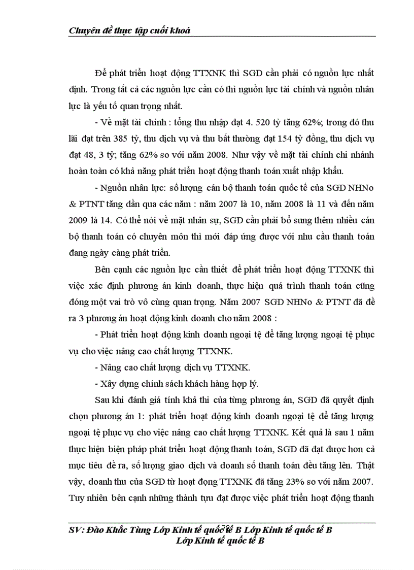 image for page Tình hình hoạt động thanh toán xuất nhập khẩu tại Sở giao dịch Ngân hàng Nông nghiệp và Phát triển Nông thôn Việt Nam (Agribank)