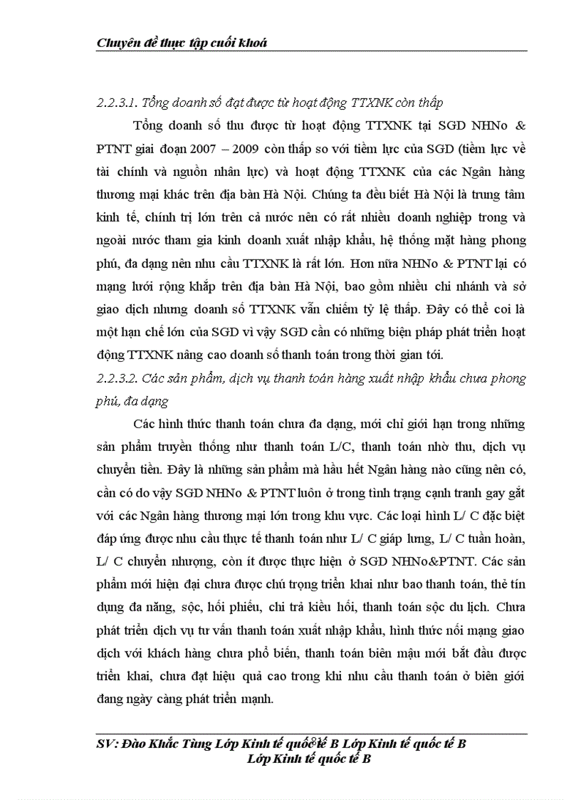 image for page Tình hình hoạt động thanh toán xuất nhập khẩu tại Sở giao dịch Ngân hàng Nông nghiệp và Phát triển Nông thôn Việt Nam (Agribank)