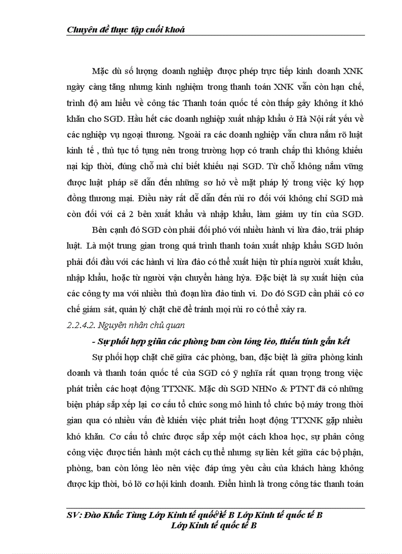 image for page Tình hình hoạt động thanh toán xuất nhập khẩu tại Sở giao dịch Ngân hàng Nông nghiệp và Phát triển Nông thôn Việt Nam (Agribank)