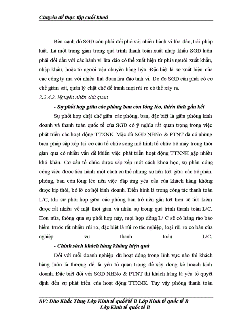 image for page Tình hình hoạt động thanh toán xuất nhập khẩu tại Sở giao dịch Ngân hàng Nông nghiệp và Phát triển Nông thôn Việt Nam (Agribank)