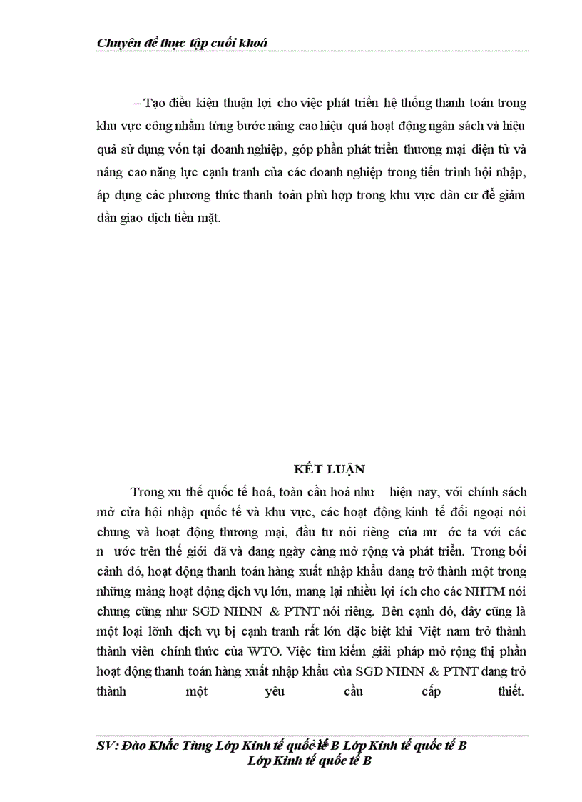 image for page Tình hình hoạt động thanh toán xuất nhập khẩu tại Sở giao dịch Ngân hàng Nông nghiệp và Phát triển Nông thôn Việt Nam (Agribank)