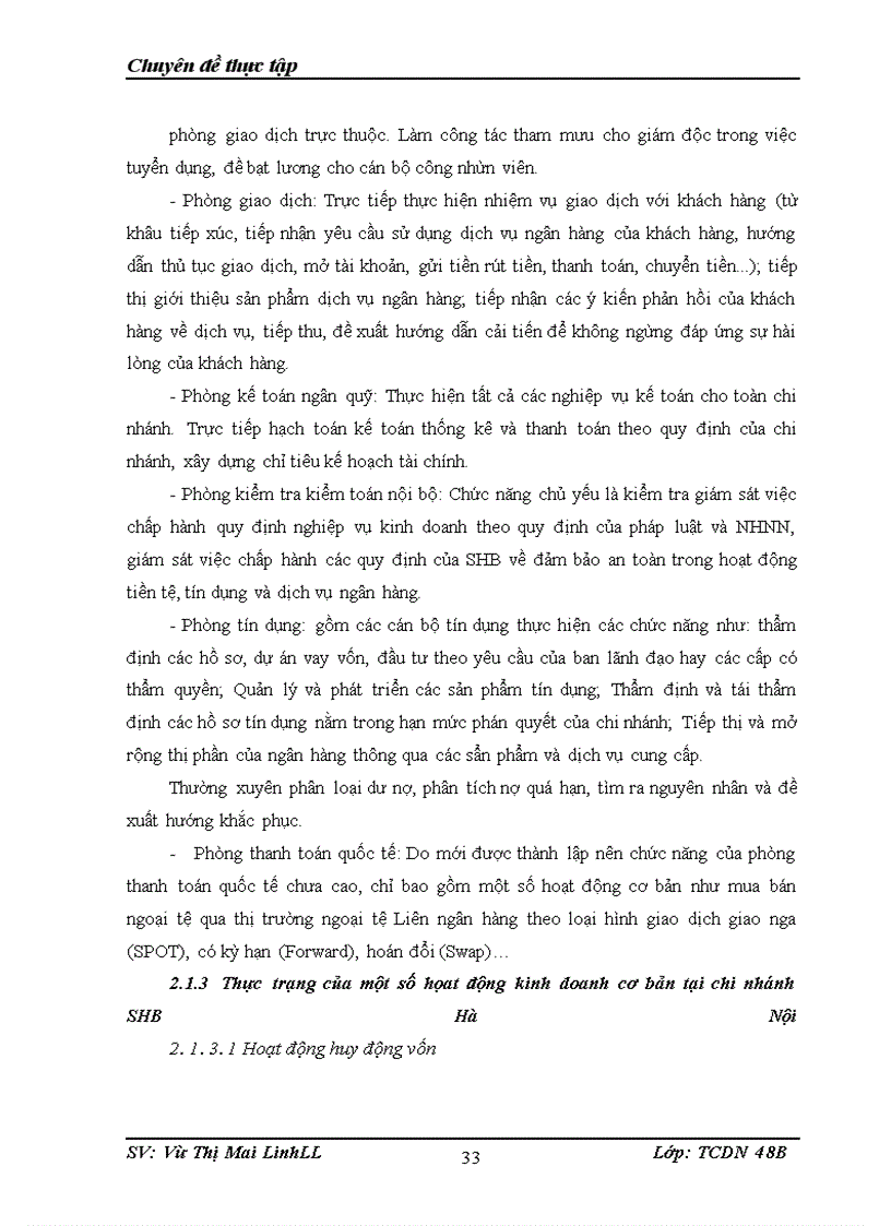 image for page Giải pháp nâng cao chất lượng thẩm định tài chính dự án trong hoạt động cho vay tại chi nhánh SHB Hà Nội.