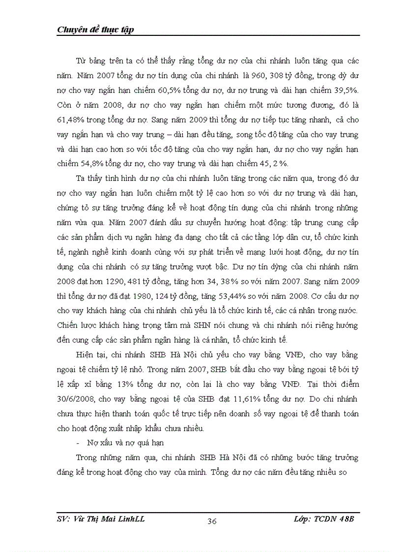 image for page Giải pháp nâng cao chất lượng thẩm định tài chính dự án trong hoạt động cho vay tại chi nhánh SHB Hà Nội.