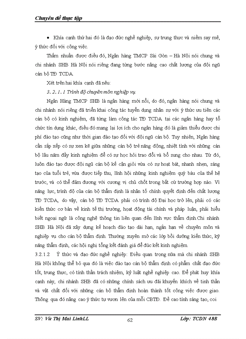 image for page Giải pháp nâng cao chất lượng thẩm định tài chính dự án trong hoạt động cho vay tại chi nhánh SHB Hà Nội.