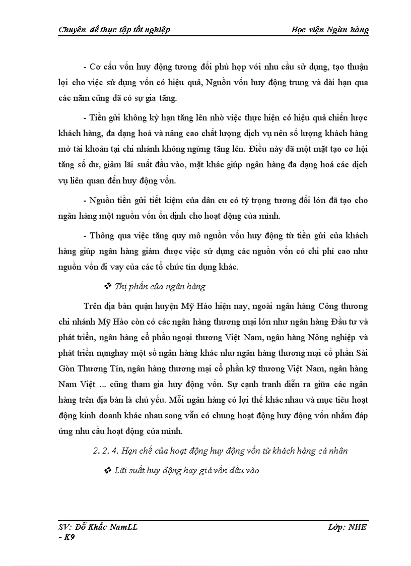 image for page Một số giải pháp nhằm nâng cao hiệu quả hoạt động huy động vốn tại ngân hàng thưong mại cổ phần công thương chi nhánh Mỹ Hào tỉnh Hưng Yên