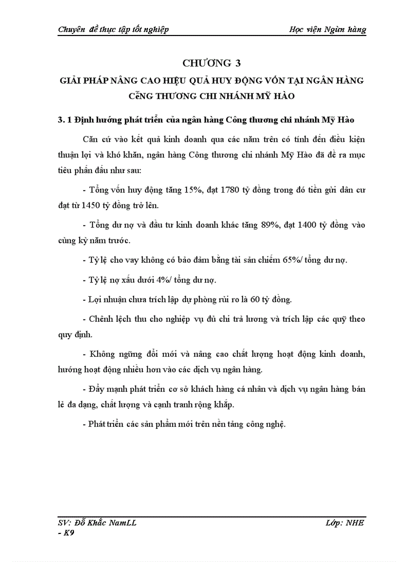 image for page Một số giải pháp nhằm nâng cao hiệu quả hoạt động huy động vốn tại ngân hàng thưong mại cổ phần công thương chi nhánh Mỹ Hào tỉnh Hưng Yên