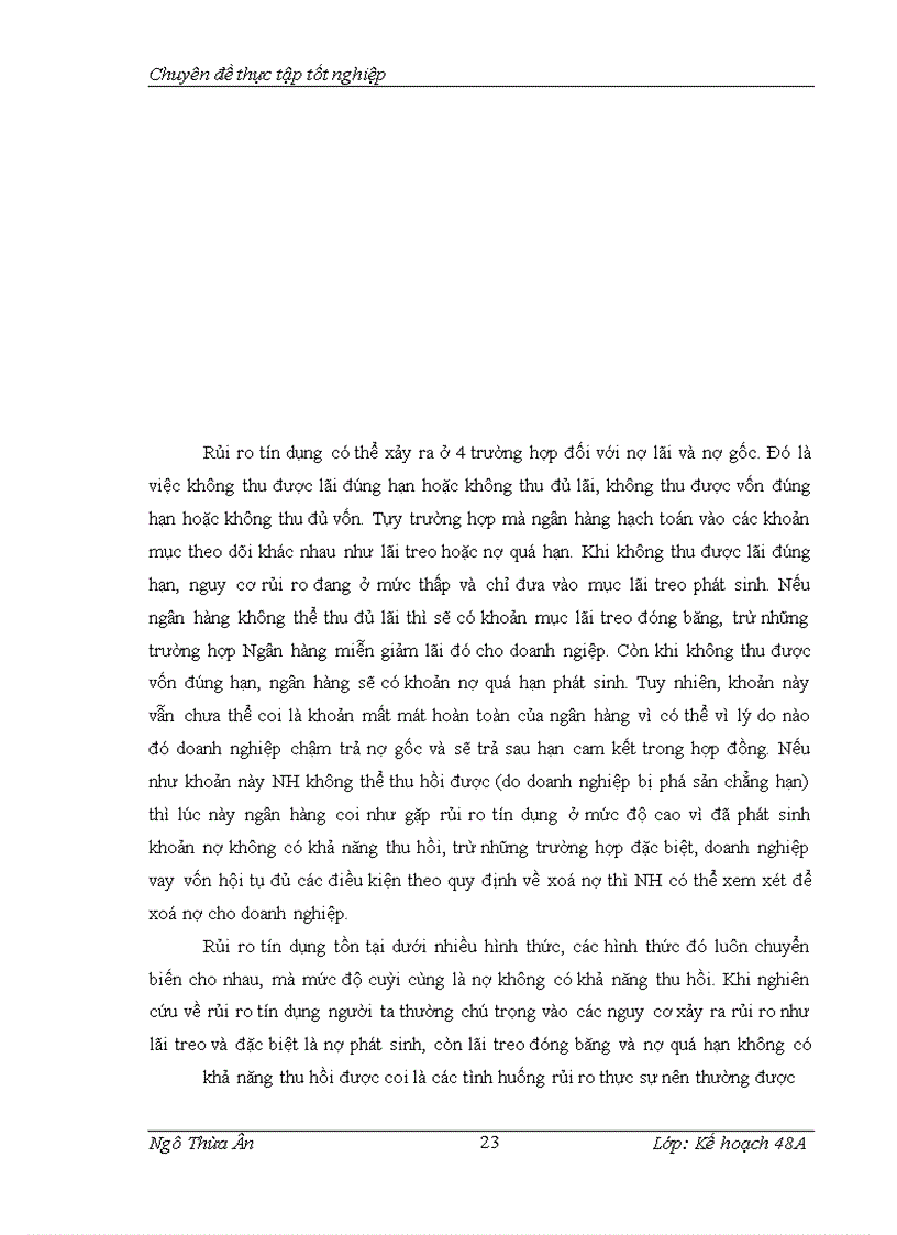 image for page Rủi ro trong hoạt động cho vay tại Ngân hàng Nông nghiệp và phát triển nông thôn Chi nhánh Lý Nhân – Hà Nam