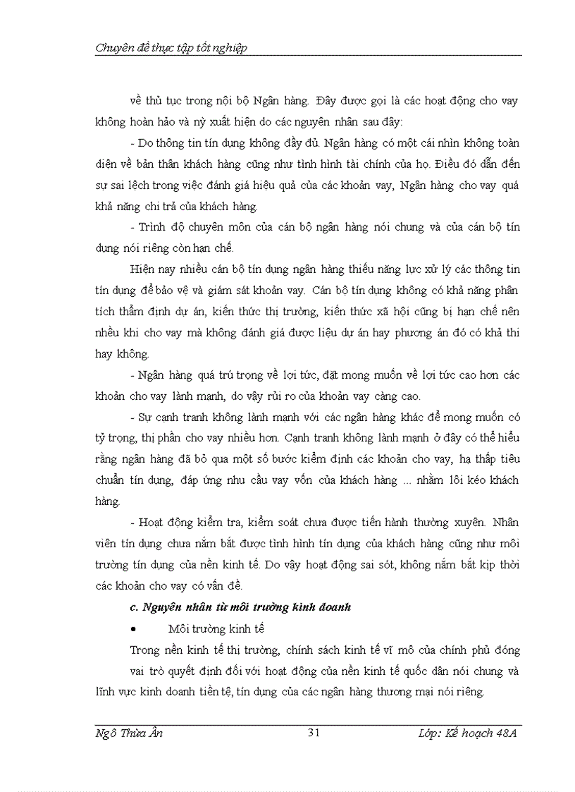 image for page Rủi ro trong hoạt động cho vay tại Ngân hàng Nông nghiệp và phát triển nông thôn Chi nhánh Lý Nhân – Hà Nam