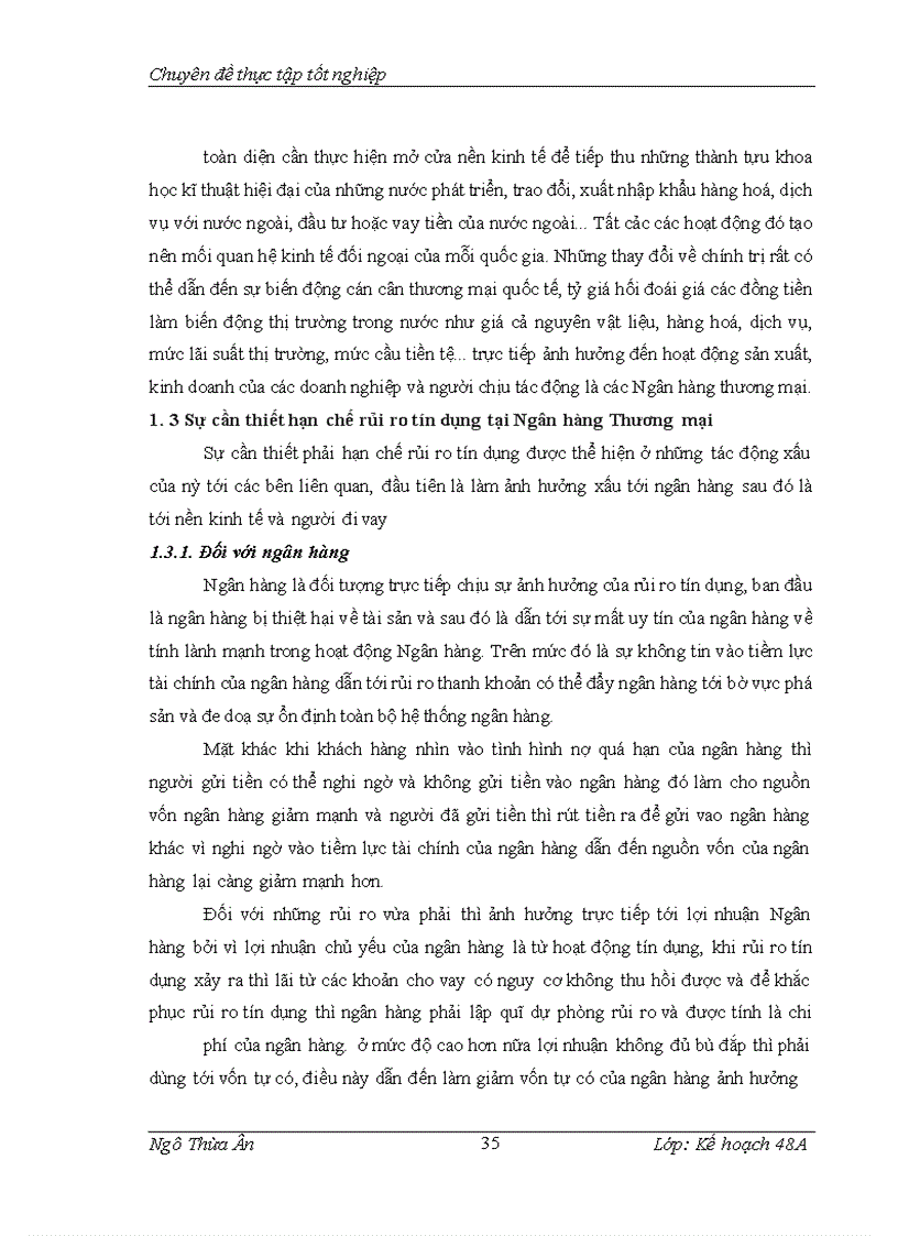 image for page Rủi ro trong hoạt động cho vay tại Ngân hàng Nông nghiệp và phát triển nông thôn Chi nhánh Lý Nhân – Hà Nam