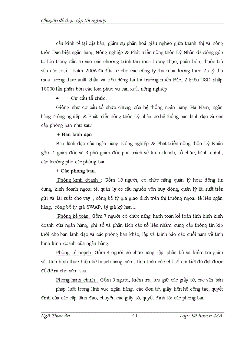 image for page Rủi ro trong hoạt động cho vay tại Ngân hàng Nông nghiệp và phát triển nông thôn Chi nhánh Lý Nhân – Hà Nam