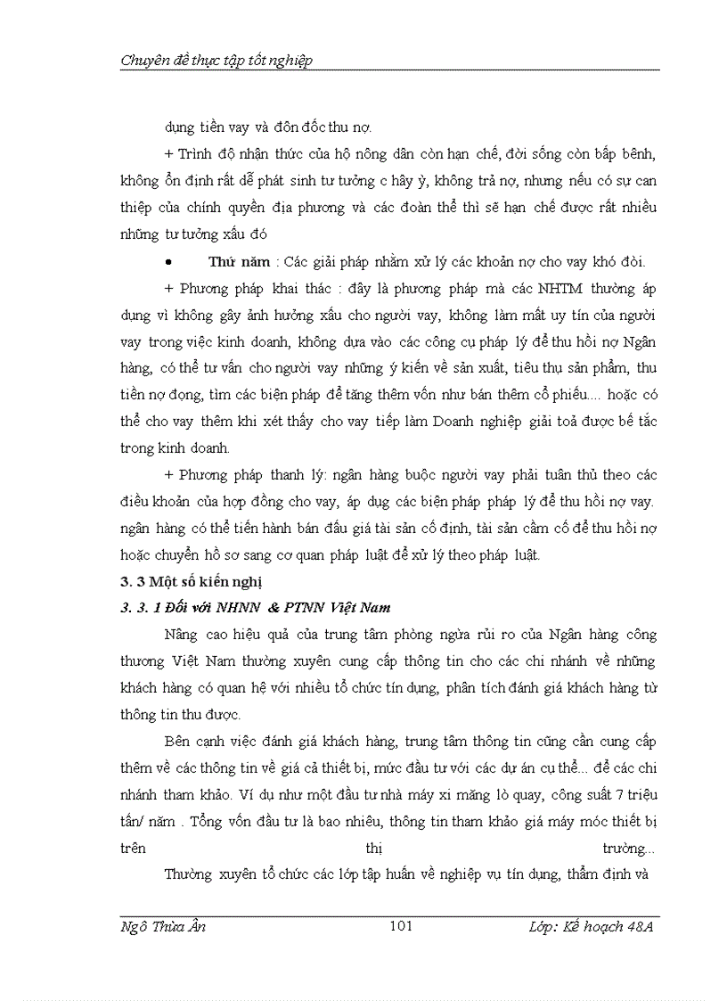 image for page Rủi ro trong hoạt động cho vay tại Ngân hàng Nông nghiệp và phát triển nông thôn Chi nhánh Lý Nhân – Hà Nam