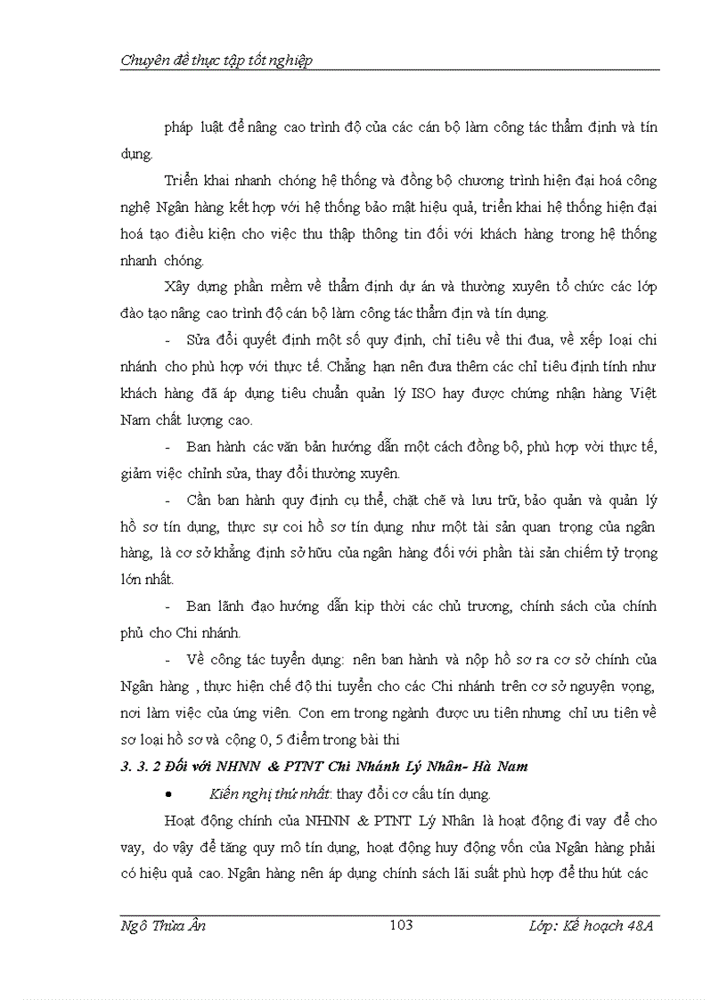 image for page Rủi ro trong hoạt động cho vay tại Ngân hàng Nông nghiệp và phát triển nông thôn Chi nhánh Lý Nhân – Hà Nam
