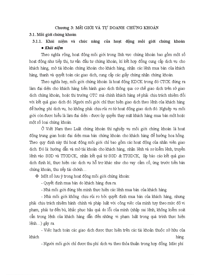 image for page Kinh doanh chứng khoán