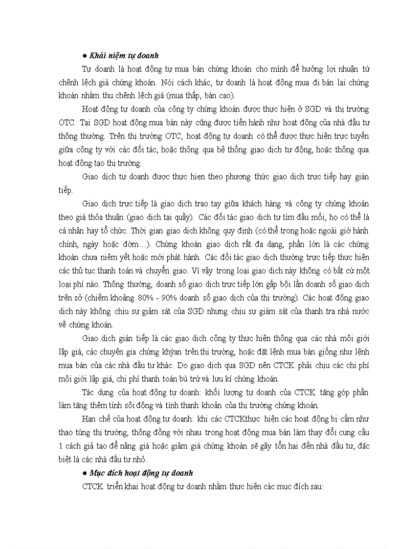 image for page Kinh doanh chứng khoán